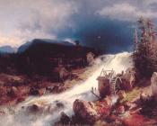 赫尔曼 赫尔佐格 : Landscape with Watermill